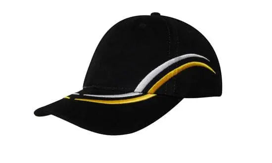 Headwear Emb Lines On Crown & Peak Cap X12 - 4075 Metro Workwear.